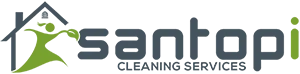 santopi cleaning logo